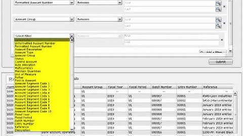 Sage 300 ERP - Creating a Query