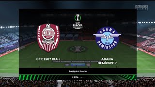 ADANA DEMIRSPOR V CFR CLUJ KONFERANS LİGİ 2. ÖN ELEME TURU KARŞILAŞMASI - FIFA 23