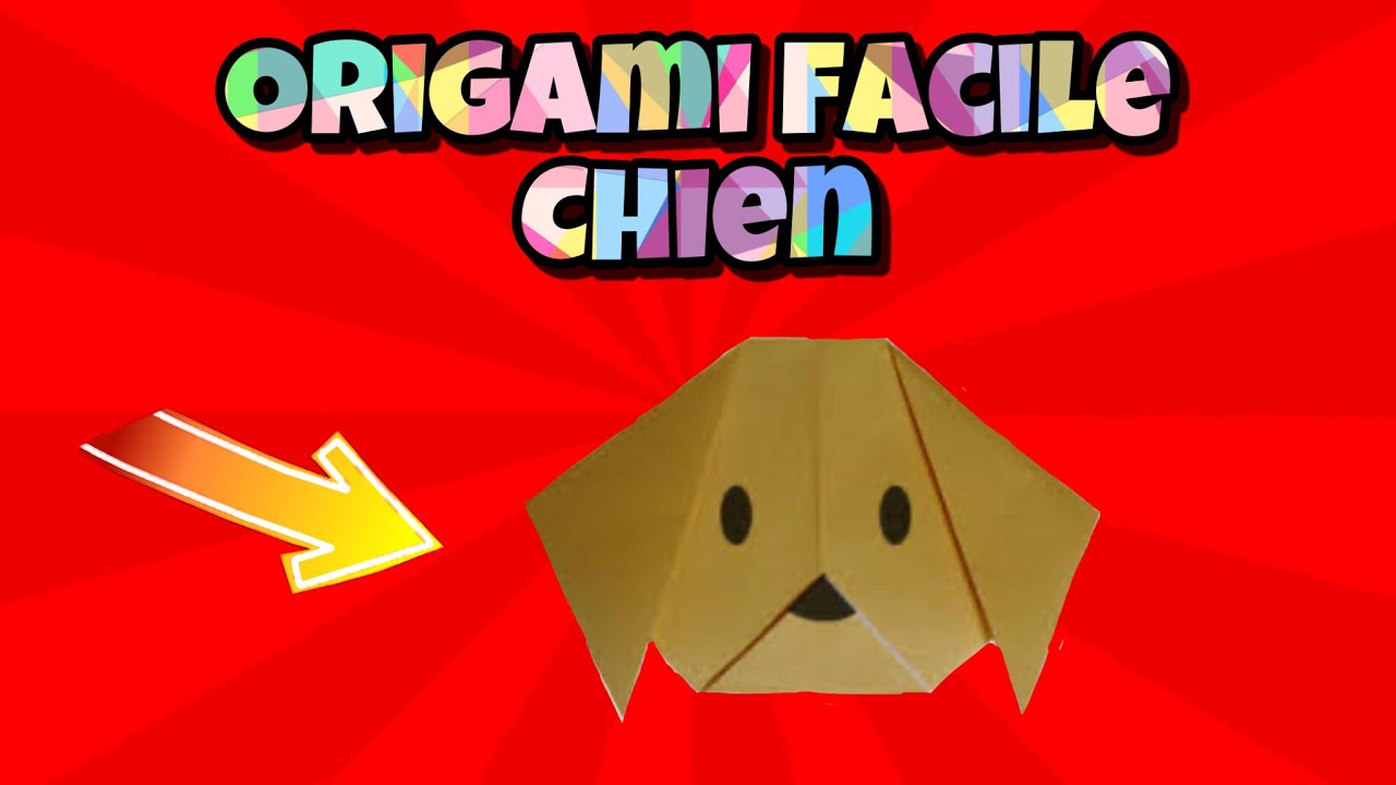 COMMENT FAIRE UN CHIEN EN ORIGAMI #10 - YouTube
