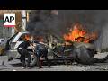 At Least 8 Killed After Israel Strikes Vehicles Across Lebanon 