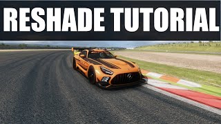 RaceRoom Racing Experience ReShade - Tutorial & Presets