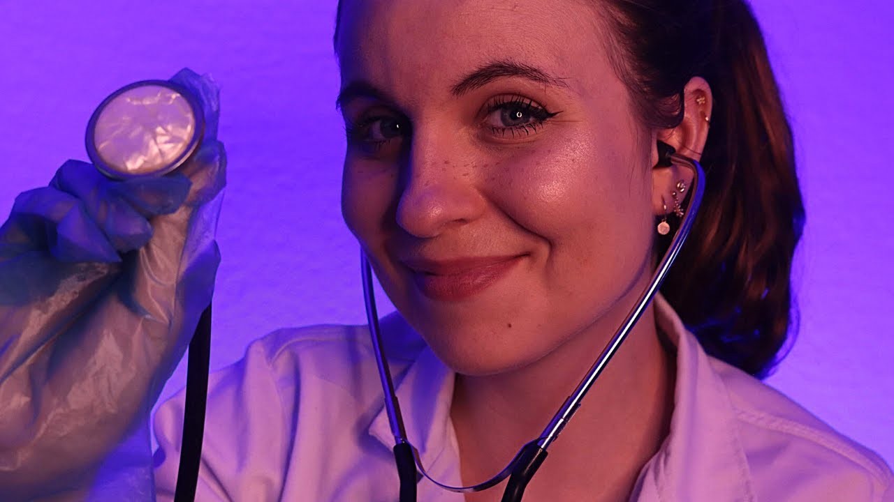 ASMR | ROLEPLAY MEDECIN : L'examen médical le plus relaxant 💉 (peau, yeux, cuir chevelu, oreilles)