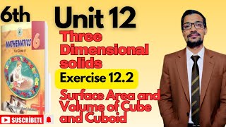 Unit 12 Three Dimensional solids|Exercise 12.2|Class 7th Maths Sindhtextbookboard 