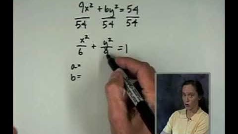 Ellipses and Hyperbolas Part 1 of 2 - www.atcmathprof.com