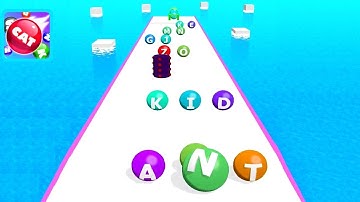 ABC Run - 2048 Alphabet Runner ! Levels Gameplay android,ios Part 57