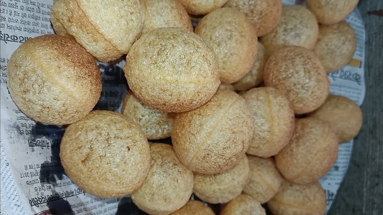 Batashe #recipe #batashe #golgappa #panipurirecipe - YouTube