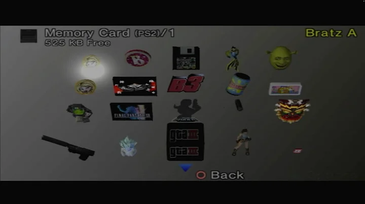 My Childhood PS2 Memory Card
