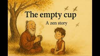 The empty cup - A zen story