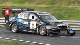 Mitsubishi Lancer Evo VIII J-Spec Bergmonster in action at FIA Hillclimb Masters 2018!