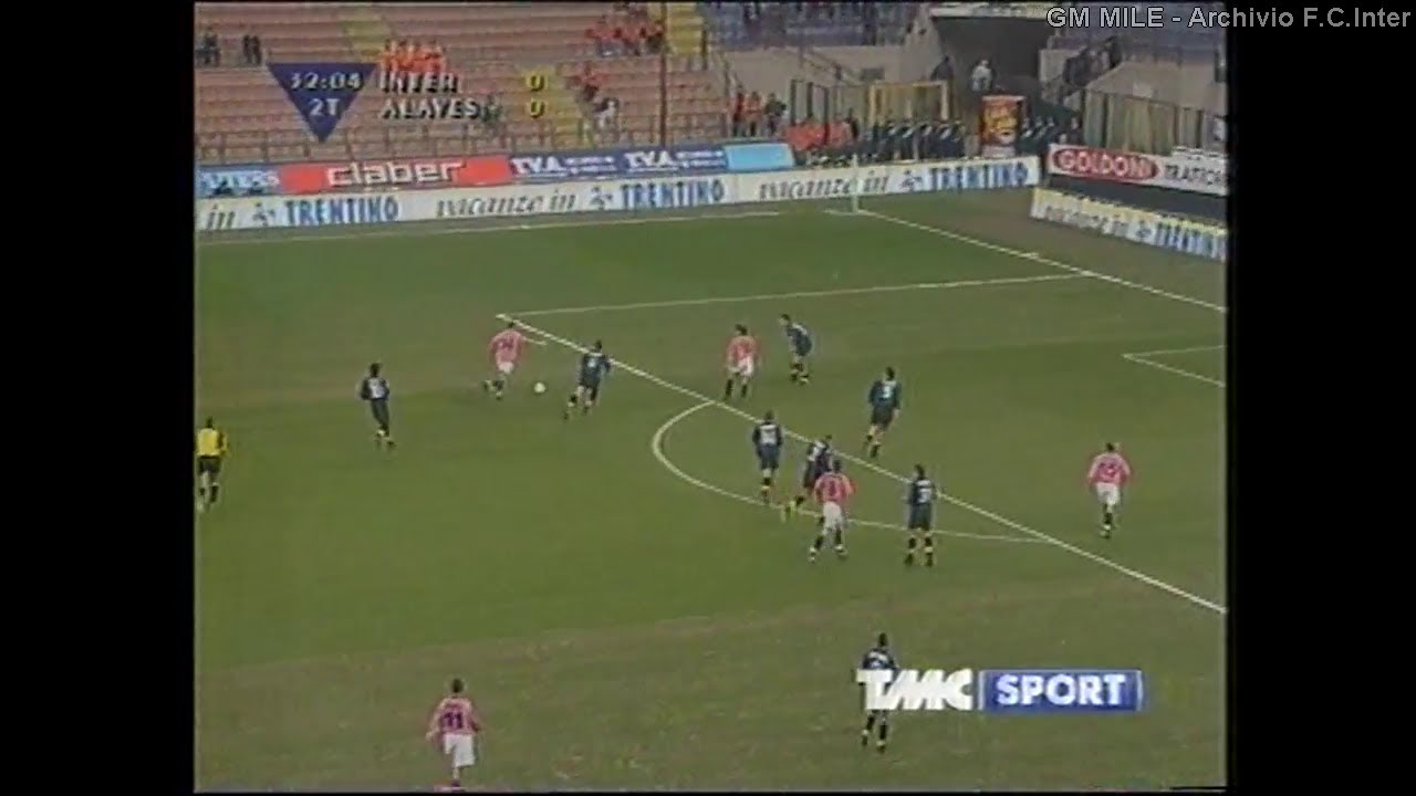 2000-01 (8' Rit Coppa UEFA - 22-02-2001) INTER-Alaves 0-2 [Jordi Cruijff,I.Tomić] Servizi TMC Sport