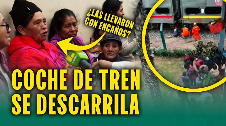 ¡Lo que no se vio en presentación de trenes Lima - Chosica! Descarrilamiento de coche y polémica