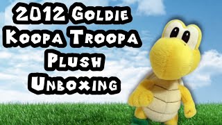 SJB:Unboxing Goldie Koopa troopa plush