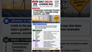 Learn English through Newspaper Headline
