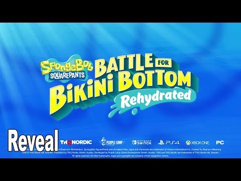 SpongeBob SquarePants: Battle for Bikini Bottom Rehydrated – Reveal Teaser [HD 1080P]