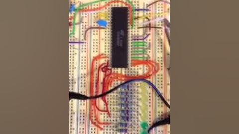 6809 breadboard computer
