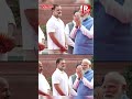 PM Modi, Rahul Gandhi's Rare Candid Moment