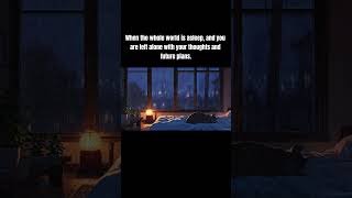 Midnight Solitude – Rain Washing Away the Night | Lo-Fi Ambience for Deep Focus &amp; Anxiety Relief