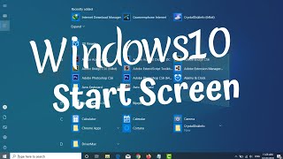 How to Enable or Disable Windows 10 Full Screen Start Menu?