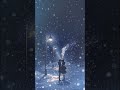 スノウライトとミッドナイトキス｜雪明かりに溶けた静かな夜【Anime Aesthetic / Chill / Shorts】