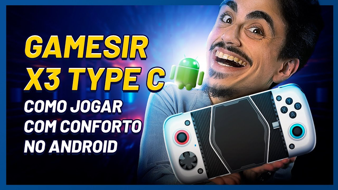 GameSir Controle de jogo móvel X3 tipo C para telefone Android