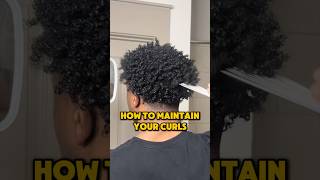 How To Maintain Your Curls