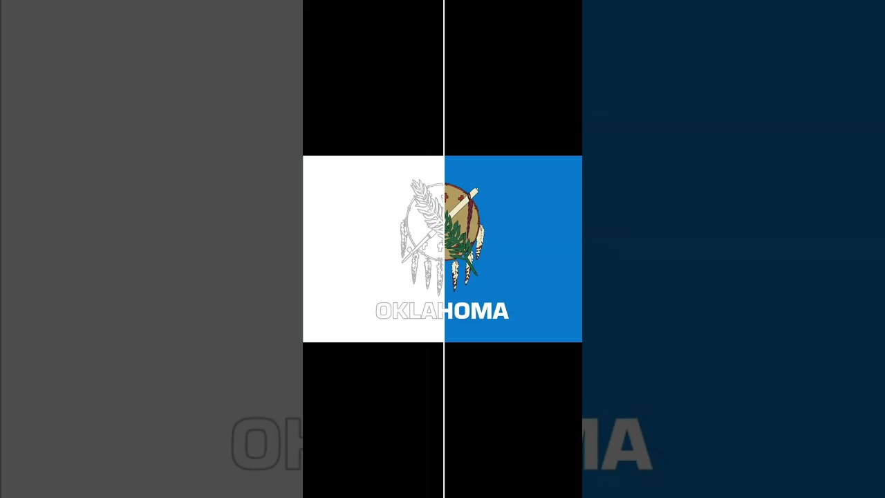 Oklahoma Flag - Edge Detection