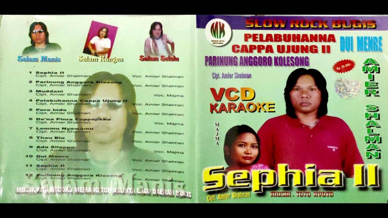 MP3 BUGIS  VIRAL  SEPHIA  ARTIS BANG AMIER SHALMAN ORIGINAL PRODUKSI MUSIK KITA RECORD