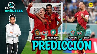 🔎⚽ #ELANÁLISIS: España vs. Marruecos | Portugal vs. Suiza | Mundial Qatar 2022