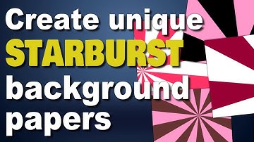 How to create a Starburst Pattern in Paintshop Pro