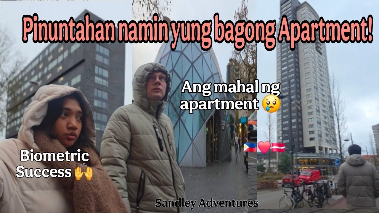 Nagpa-Biometric na Ako! + Naghanap ng Apartment 🏢✨/ Pinaylatviancouple