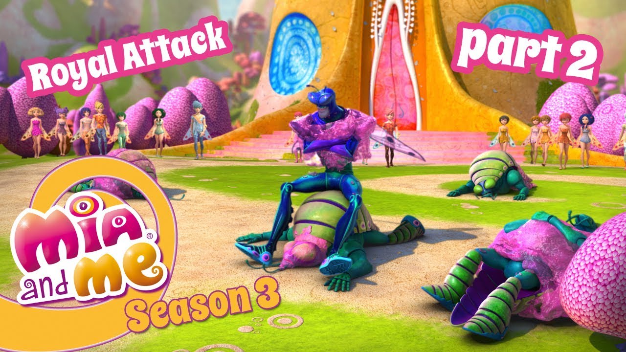 rainbow unicorn teddy Attack on the royal family Part2 - Mia and me Season 3