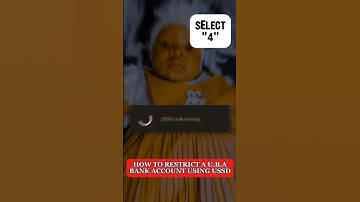 How To Restrict U.B.A Bank Accounts Instantly Using USSD #ubaaccount #restrictaccount #blockaccount