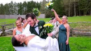 Eve & Wyatt's Epic Wedding Teaser (4k Version) Ithaca, New York