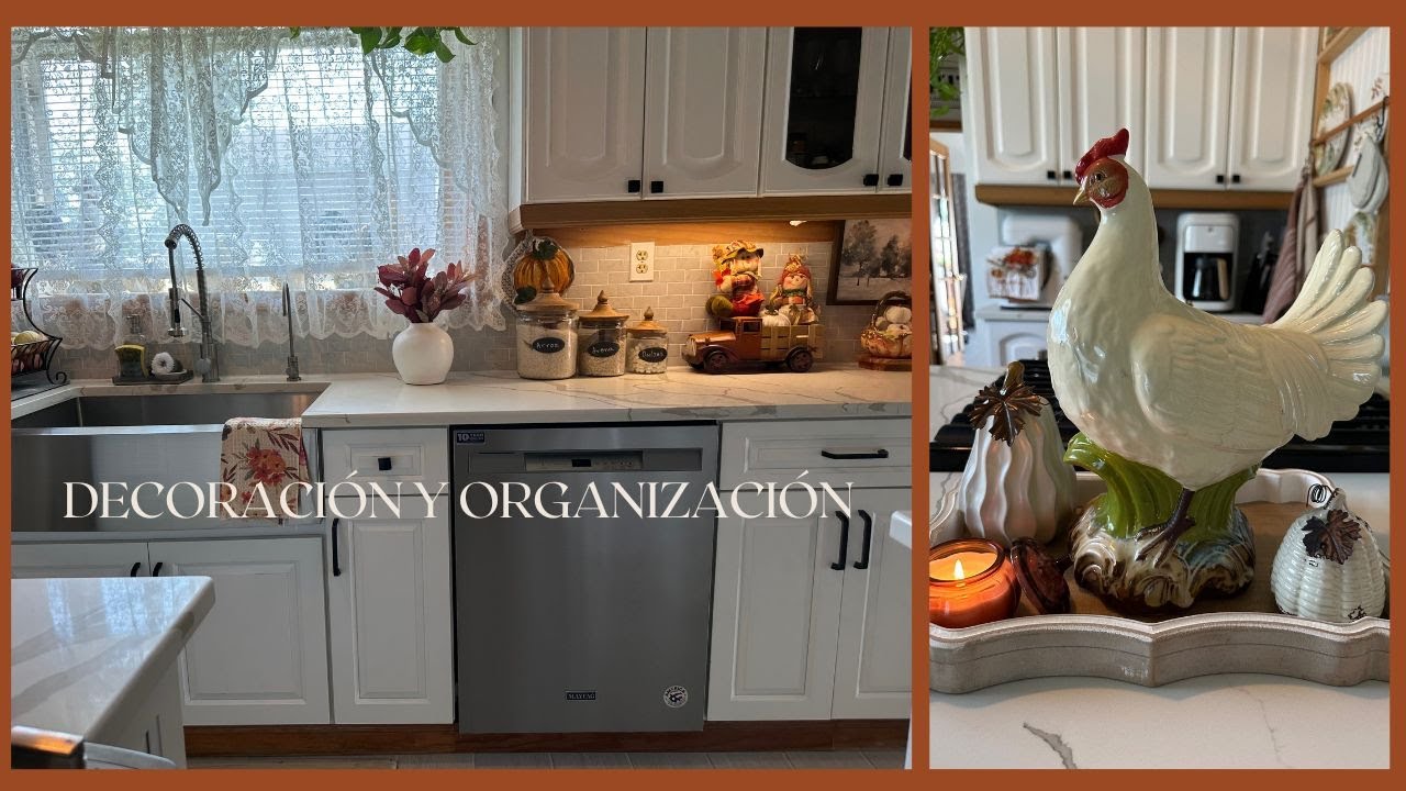 Decoración de Cocina en Otoño + Organización de la despensa / Ideas Bonitas y Practicas. #soniaceli