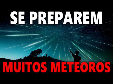 Vídeo: A que horas começa a chuva de meteoros?