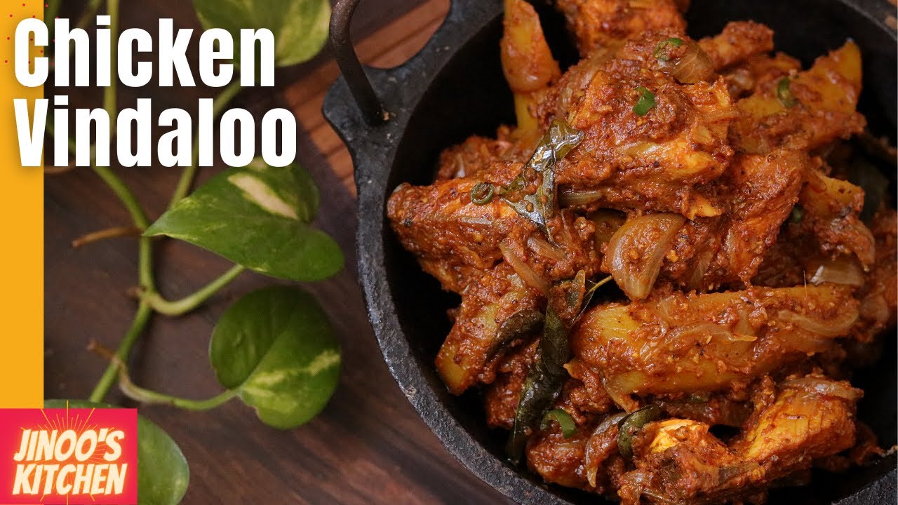 Goan style chicken vindaloo with vegetables