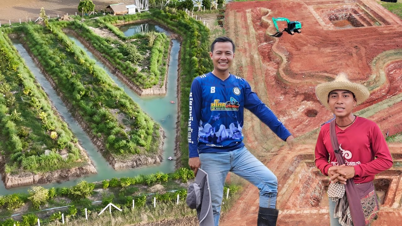 ทำโคกหนองนาแบบนี้มีแต่ได้กับได้ พื้นที่ 2ไร่ (อัดความรู้เต็มๆแน่นๆ)