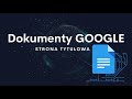 Strona tytułowa