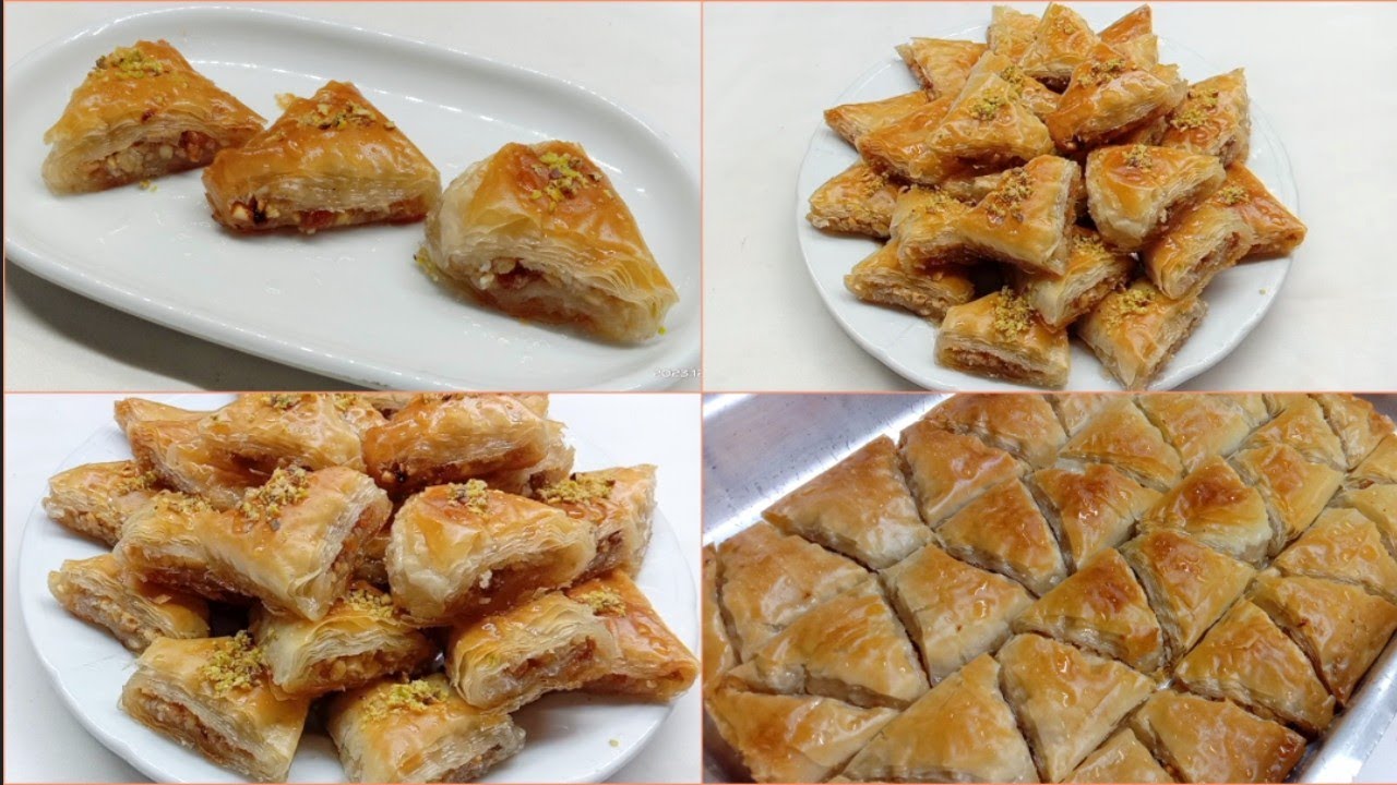 الجلاش الحلو صيامي ⁉️ بدون دهن وتوريق طبقات بأسهل طريقة| حلويات صيامي| حلويات نباتية | اكلات صيامي