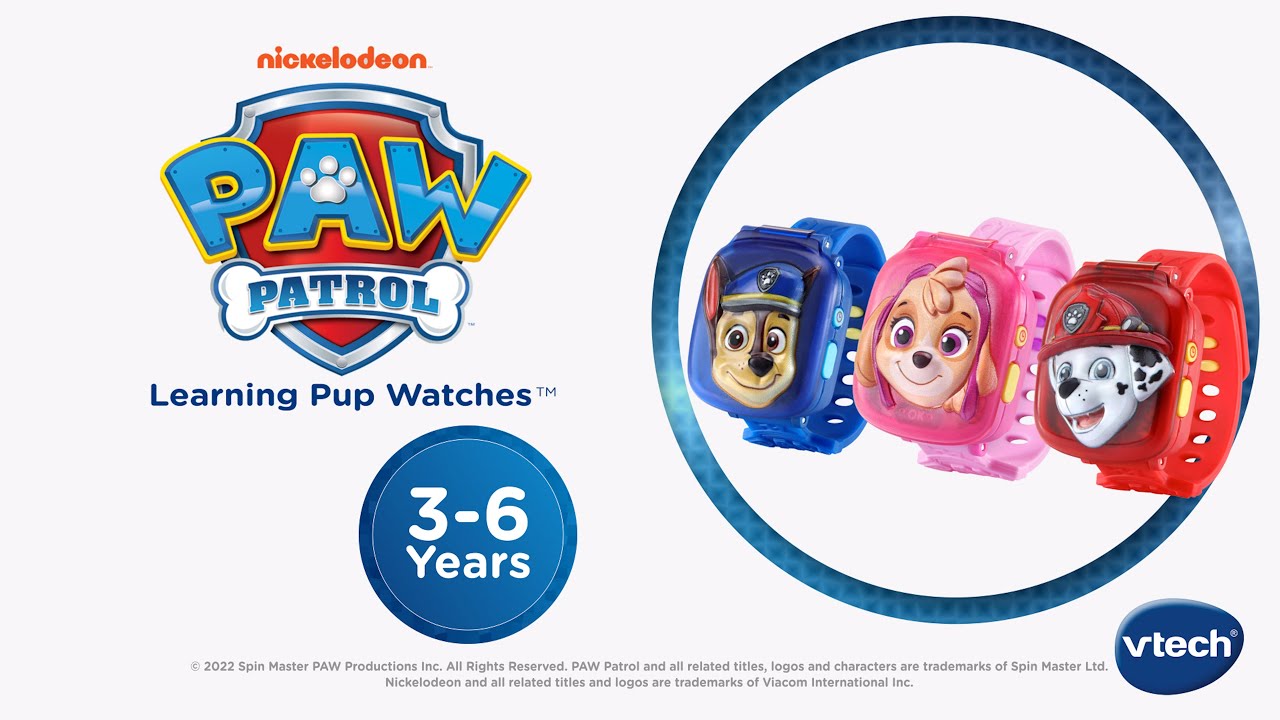 VTech PAW Patrol: Pat'Patrouille - La montre-jeu interactive - Chase -  Version française 