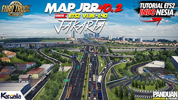 UPDATE MAP JRR V0.2 ETS2 V1.35 - V1.40 MAP JAVA ROAD REVOLUTION GRATIS | MOD ETS2 INDONESIA TERBARU