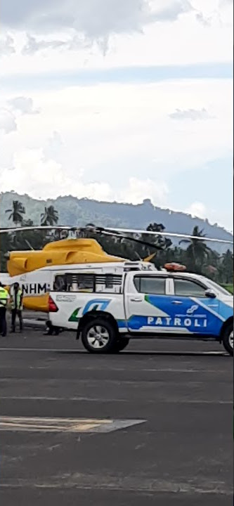 Helikopter bawa pasien - Medical Evacuation [MEDIVAC]