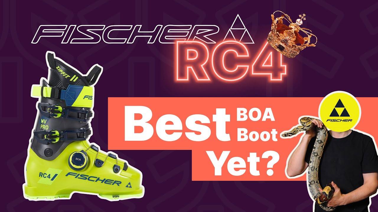 The Most Expensive Alpine Boot + BOA - Fischer RC4 MV PRO - YouTube