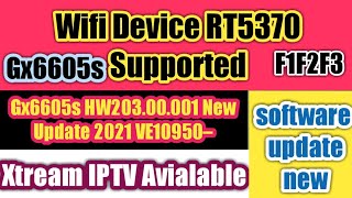 Gx6605s HW203.00.001 New Update 2021 VE10950– receiver software Wifi Device RT5370 Supported screenshot 4