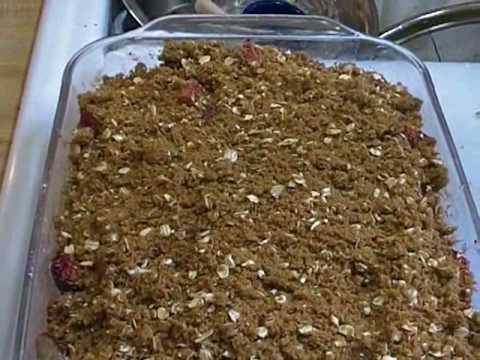 What's for Dessert? Strawberry Rhubarb Crisp