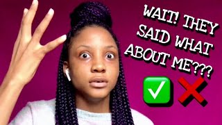 TAKING RANDOM INTERNET QUIZZES TO TEST THEIR ACCURACY