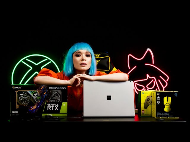 Microsoft Surface Book 3 RTX3000 Review: Mining and Cyberpunk 2077