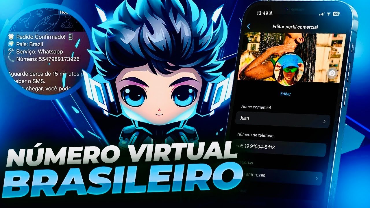 💣NOVO: COMO CRIAR NÚMERO VIRTUAL BRASILEIRO PARA WHATSAPP E RECEBER SMS (NÚMEROS VIRTUAIS SEM CHIP)