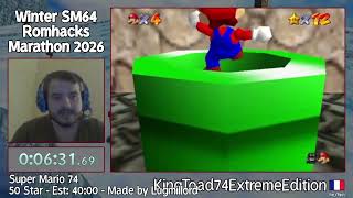 WSRM2026 - Super Mario 74 50 Star by KingToad64