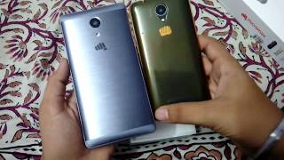 unboxing and first look of micromax canvas fire 5